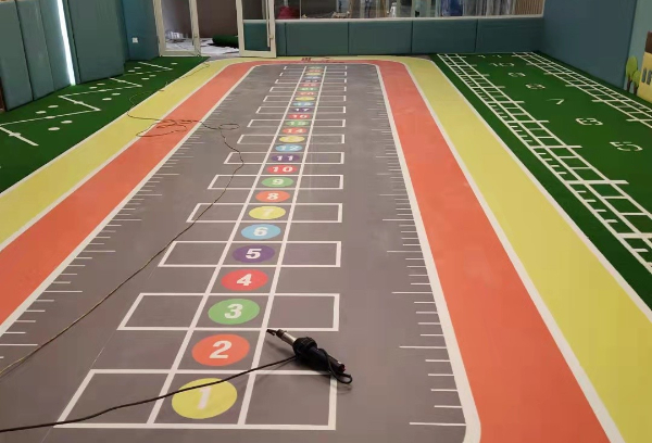 pvc运动地板案例