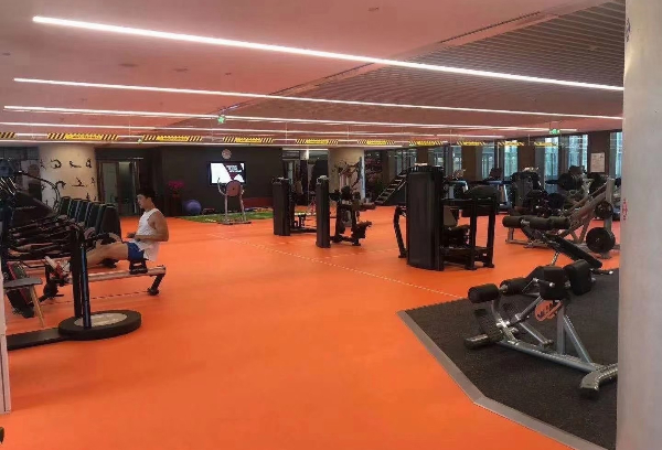 pvc运动地板案例