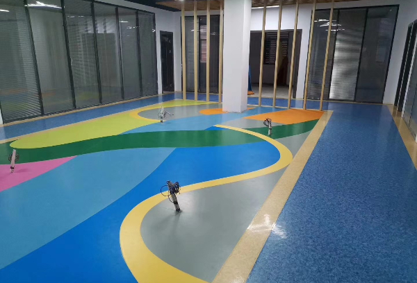 幼儿园塑胶地板案例