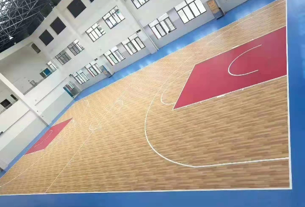 pvc运动地板案例