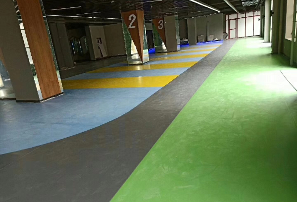 pvc运动地板案例