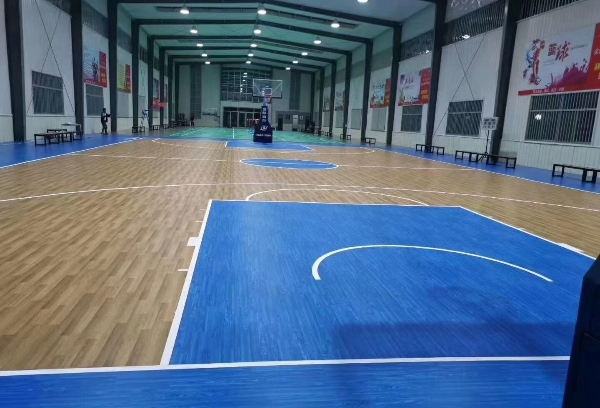 pvc运动地板案例